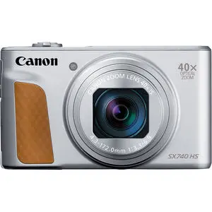Canon PowerShot SX740 HS Silver 20.3MP 40x Optical Zoom 4K Wifi