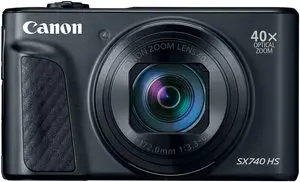 Canon Camera PowerShot SX740 HS Black 20.3MP 40x Optical Zoom 4K Wifi