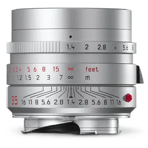 LEICA SUMMILUX-M 35mm f/1.4 ASPH (FLE) Silver Lens