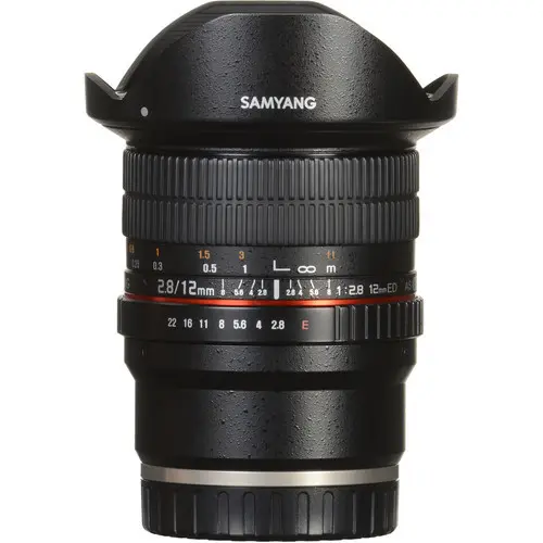 4. Samyang 12mm f/2.8 ED AS NCS Fish-eye (Sony E) Lens