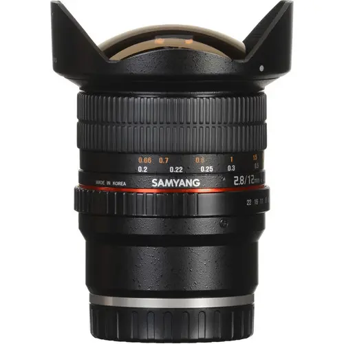 7. Samyang 12mm f/2.8 ED AS NCS Fish-eye (Sony E) Lens