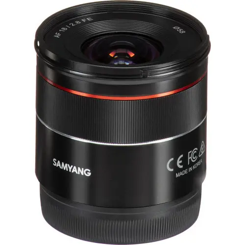 6. Samyang AF 18mm F2.8 FE (Sony E) Lens