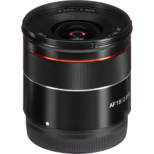 8. Samyang AF 18mm F2.8 FE (Sony E) Lens