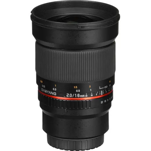 1. Samyang 16mm f/2.0 ED AS UMC CS (M4/3) Lens