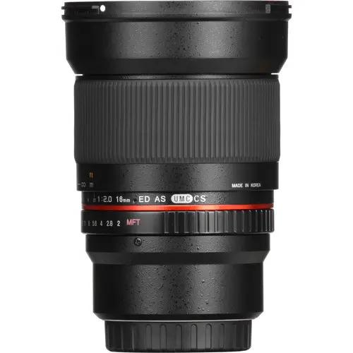 8. Samyang 16mm f/2.0 ED AS UMC CS (M4/3) Lens