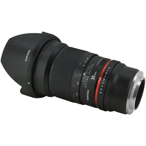 1. Samyang 35mm f/1.4 AS UMC (Sony E-mount) Lens