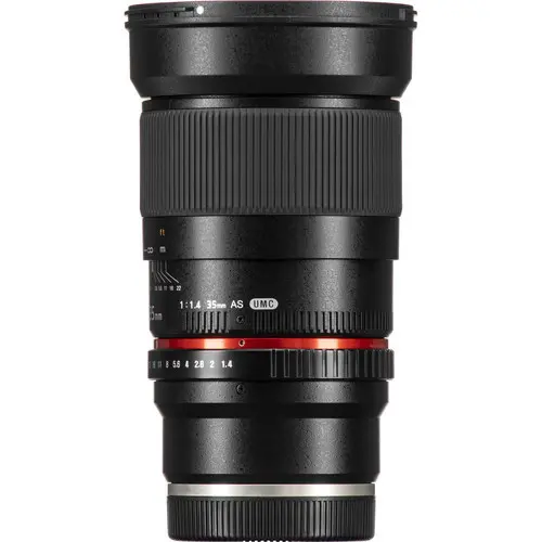 3. Samyang 35mm f/1.4 AS UMC (Sony E-mount) Lens