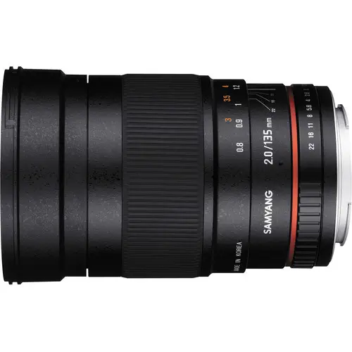 1. Samyang 135mm f/2.0 ED UMC (Sony E) Lens