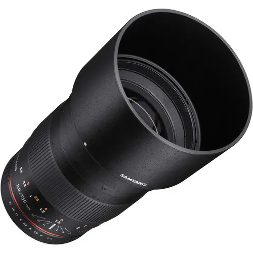 2. Samyang 135mm f/2.0 ED UMC (Sony E) Lens