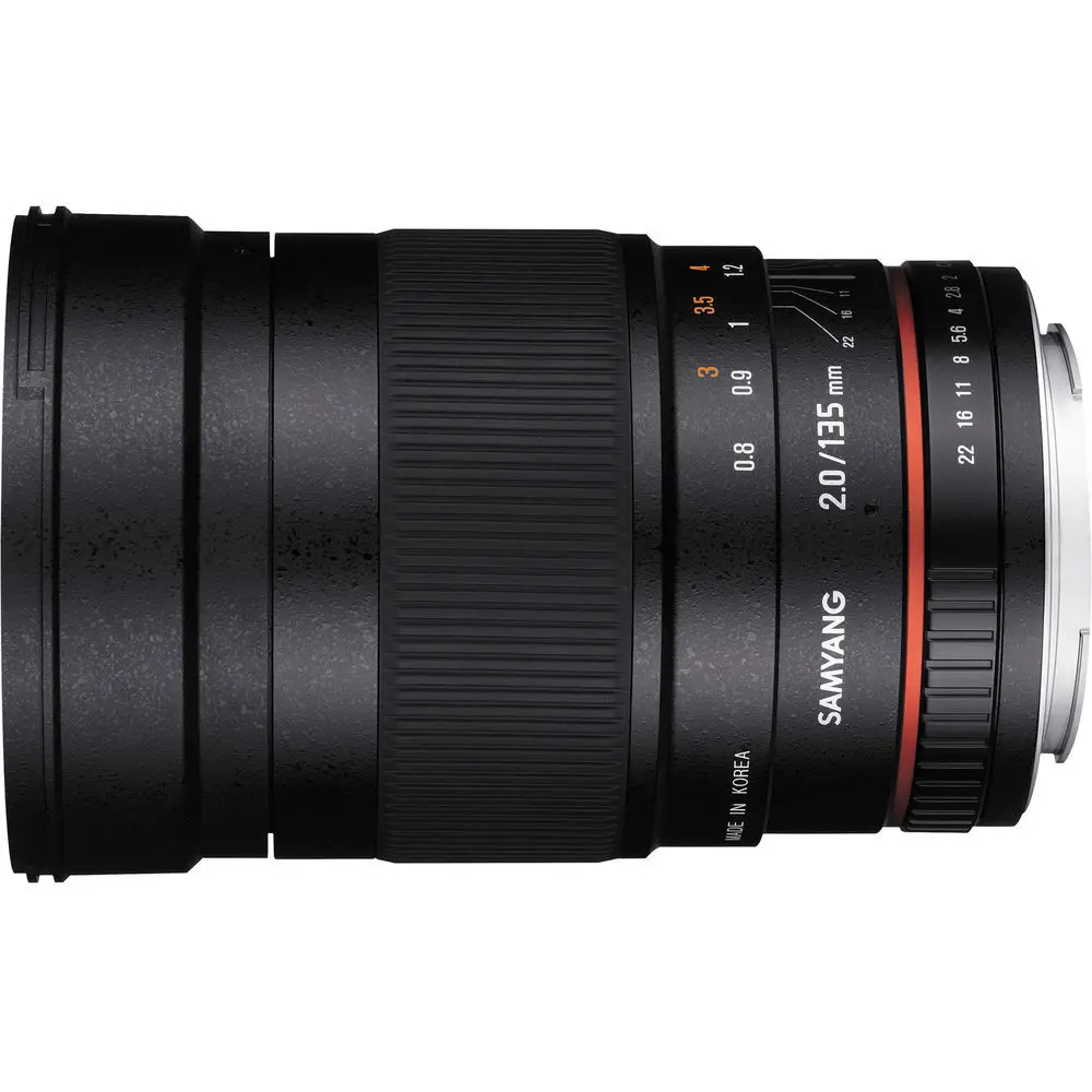 1. Samyang 135mm f/2.0 ED UMC (Fuji X) Lens