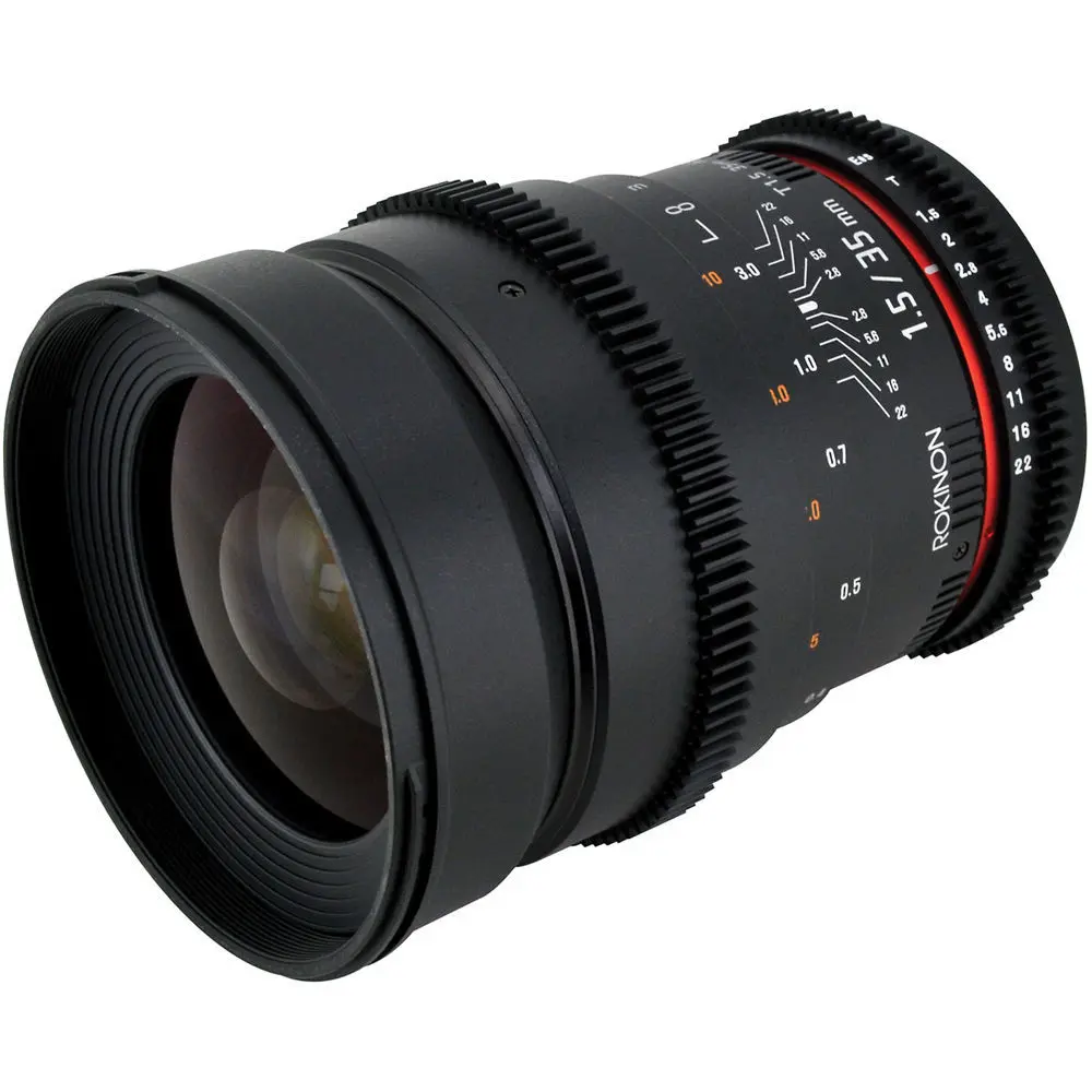 1. Samyang 35mm T1.3 ED AS UMC Cine (Fuji X) Lens