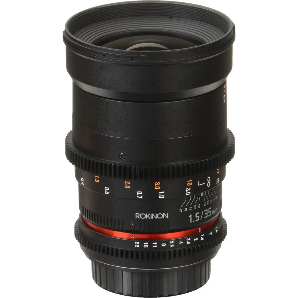 5. Samyang 35mm T1.3 ED AS UMC Cine (Fuji X) Lens