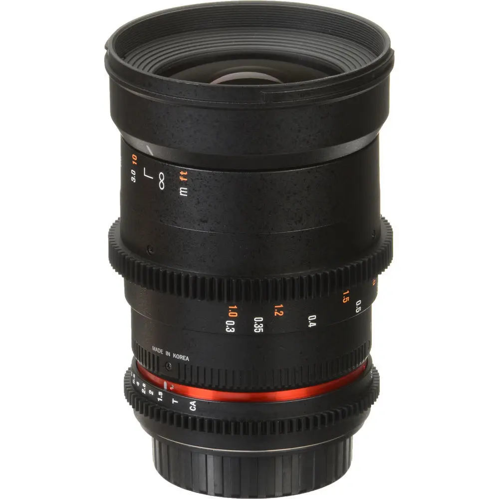 6. Samyang 35mm T1.3 ED AS UMC Cine (Fuji X) Lens