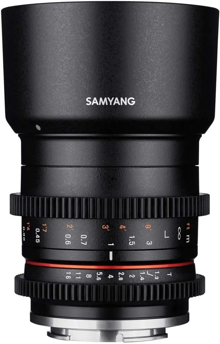 2. Samyang 35mm T1.3 ED AS UMC Cine (Canon M) Lens