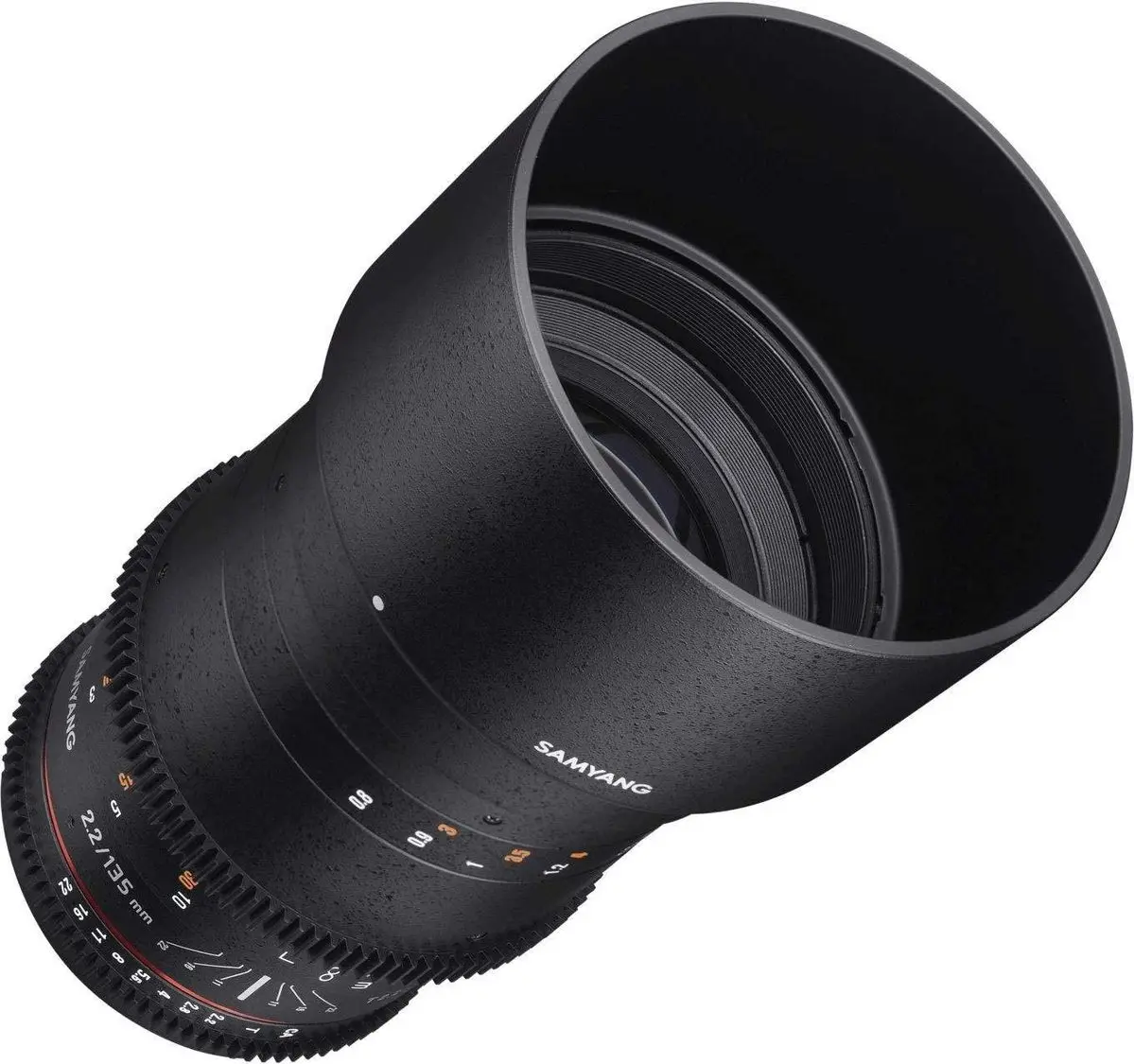 2. Samyang 135mm T2.2 ED UMC VDSLR Cine (Sony E) Lens