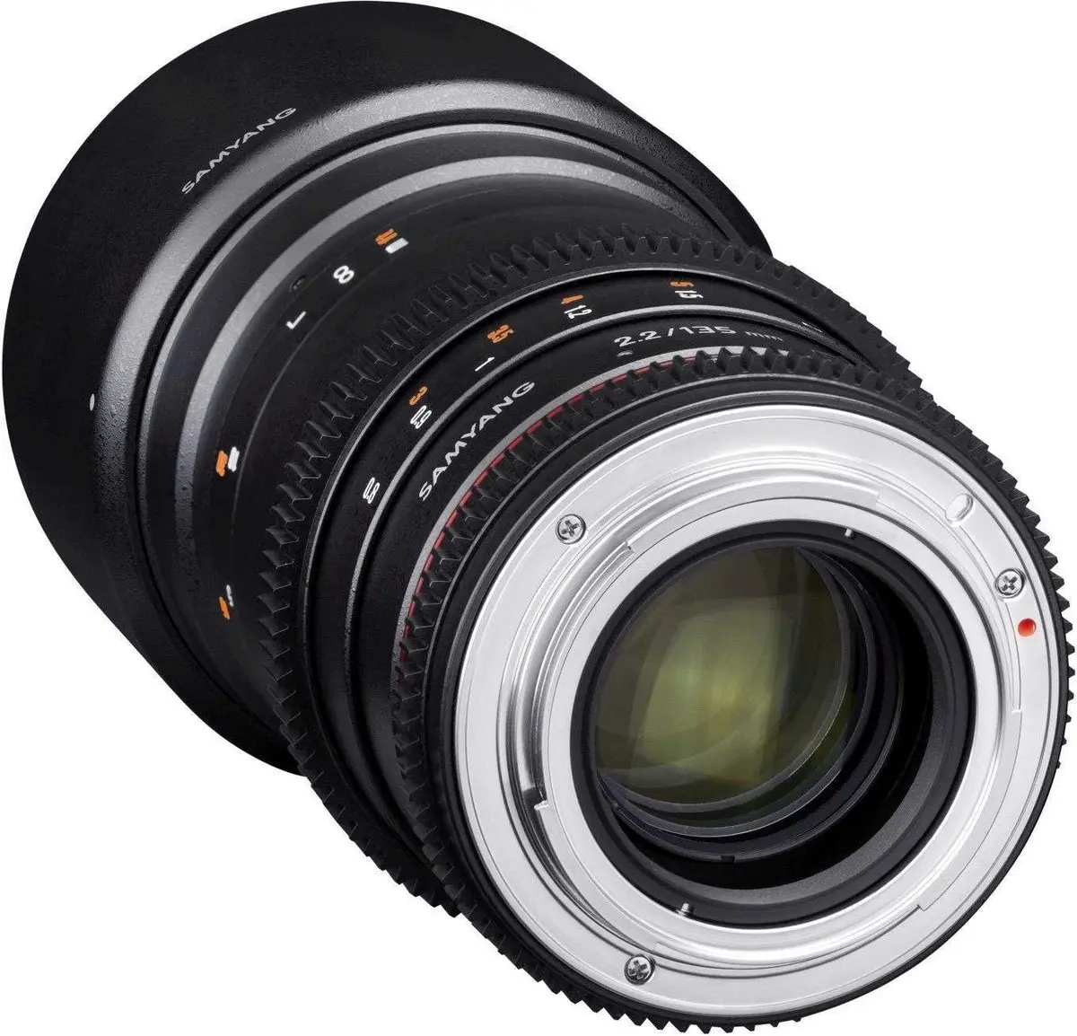 4. Samyang 135mm T2.2 ED UMC VDSLR Cine (Sony E) Lens