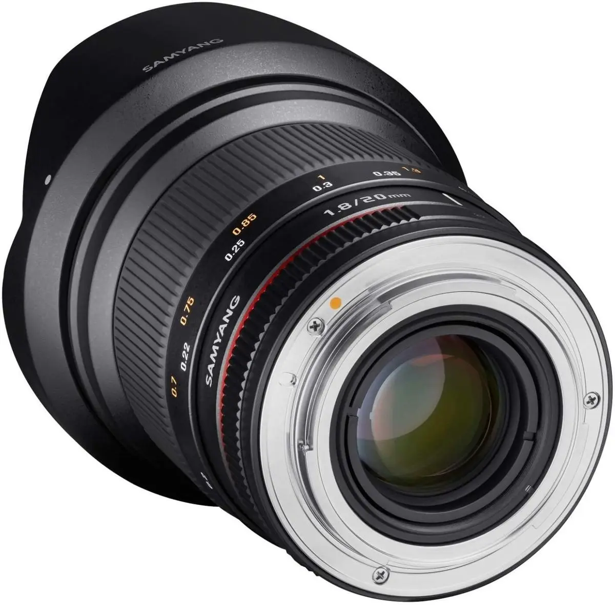 4. Samyang 20mm F1.8 ED AS UMC (Nikon AE) Lens
