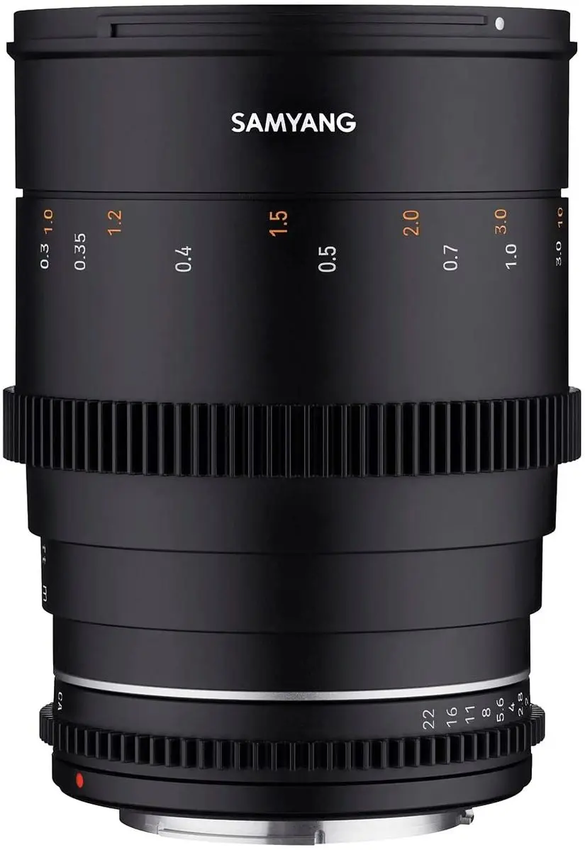 2. Samyang 35mm T1.5 AS UMC VDSLR MK II (Sony A) Lens