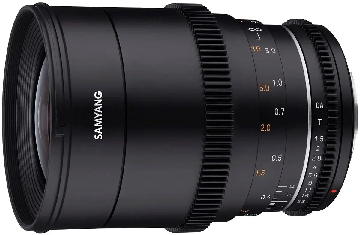 3. Samyang 35mm T1.5 AS UMC VDSLR MK II (Sony A) Lens