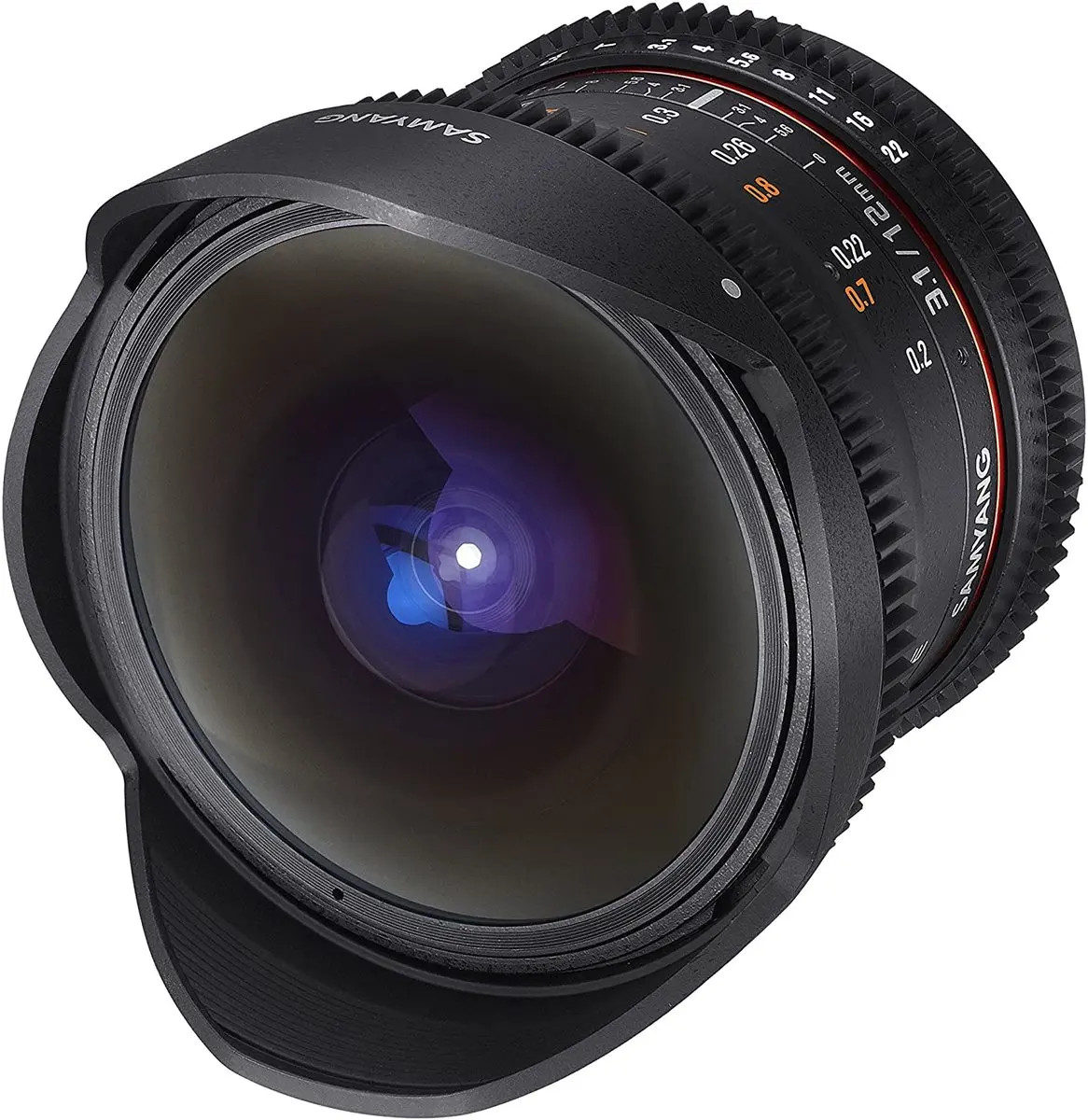 2. Samyang 12mm T3.1 VDSLR ED AS NCS Fisheye (Fuji X) Lens
