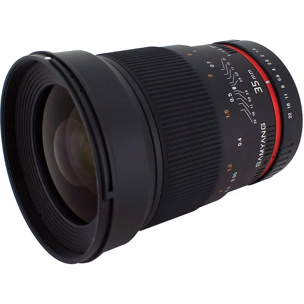 1. Samyang 35mm f/1.4 AS UMC (Olympus) Lens