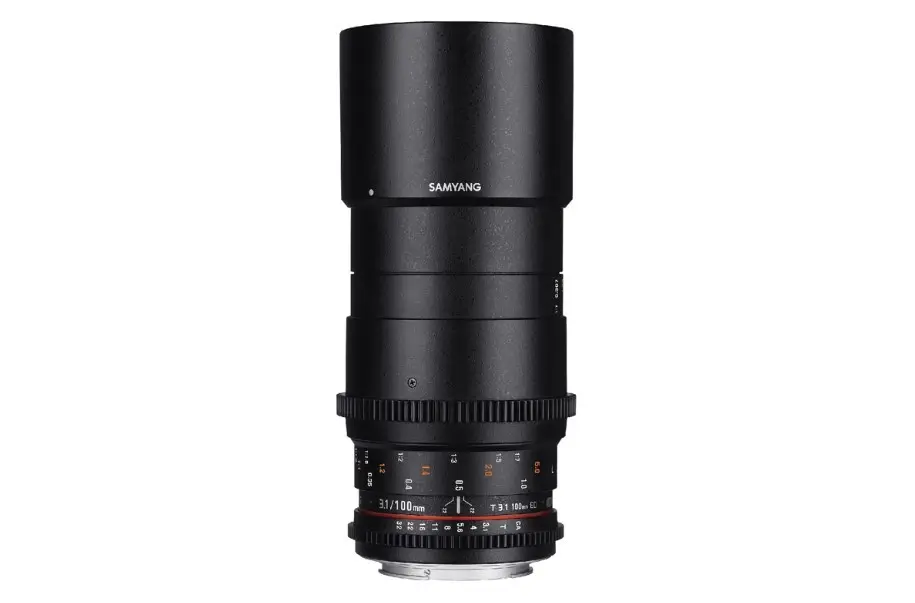 Samyang 100mm T3.1 VDSLR ED UMC MACRO (Nikon) Lens