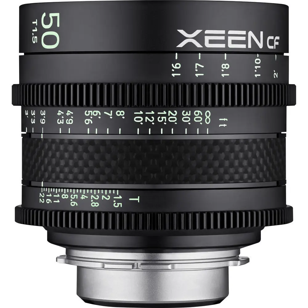 1. Samyang Xeen CF 50mm T1.5 (PL mount) Lens