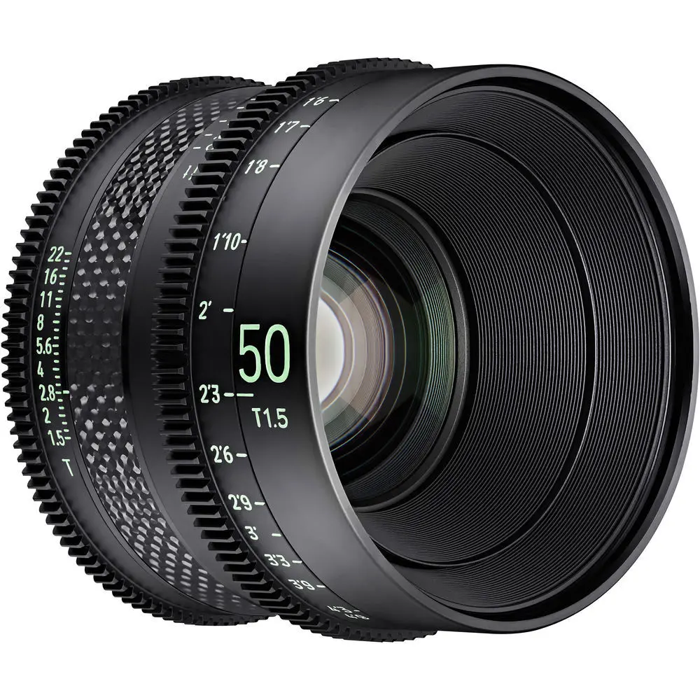 2. Samyang Xeen CF 50mm T1.5 (PL mount) Lens