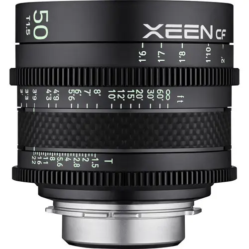 1. Samyang Xeen CF 50mm T1.5 (Sony E) Lens