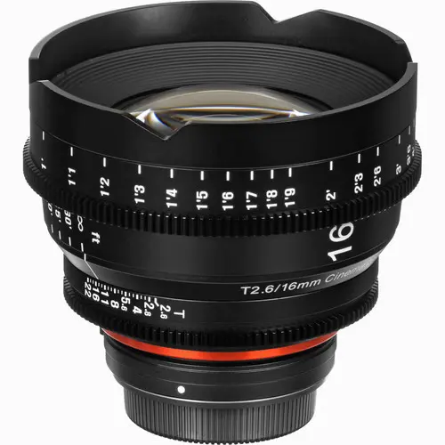 2. Samyang Xeen CF 16mm T2.6 (Sony E) Lens