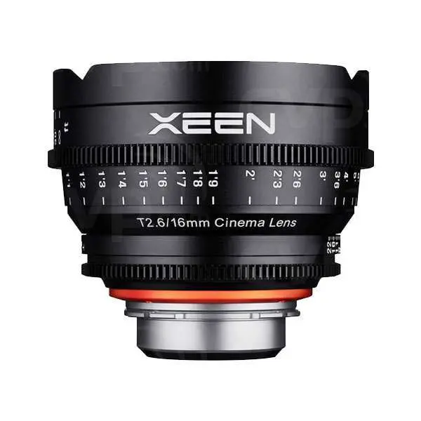 2. Samyang Xeen 16mm T2.6 (PL Mount) Lens