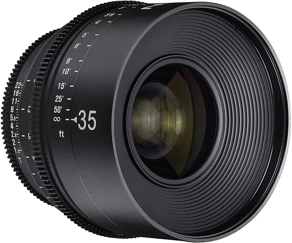 4. Samyang Xeen 35mm T1.5 (Sony E) Lens
