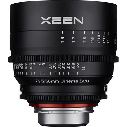 4. Samyang Xeen 50mm T1.5 (Canon) Lens