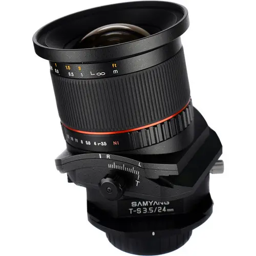 2. Samyang T-S 24mm f/3.5 ED AS UMC (Sony A) Lens