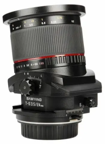 1. Samyang T-S 24mm f/3.5 ED AS UMC (Sony E-mount) Lens