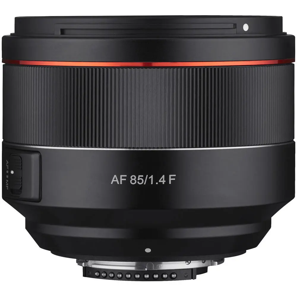 1. Samyang AF 85mm F1.4 F (Nikon F) Lens
