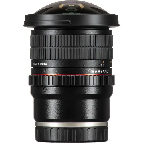 5. Samyang 8mm f/3.5 Fish-eye CS II w/hood (Sony E) Lens