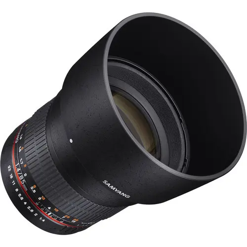 1. Samyang 85mm f/1.4 Aspherical IF (M4/3) Lens