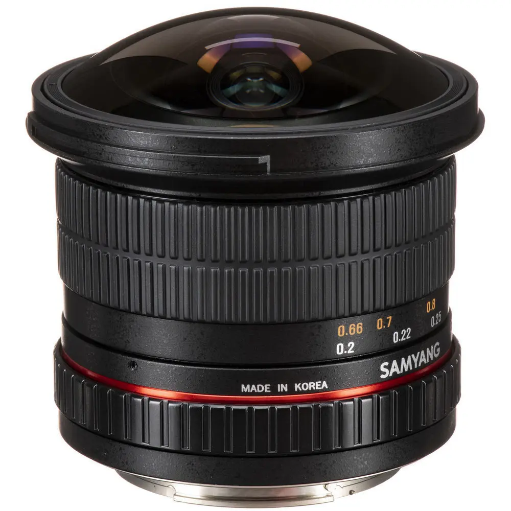 2. Samyang 12mm f/2.8 ED AS NCS Fish-eye Lens for Canon
