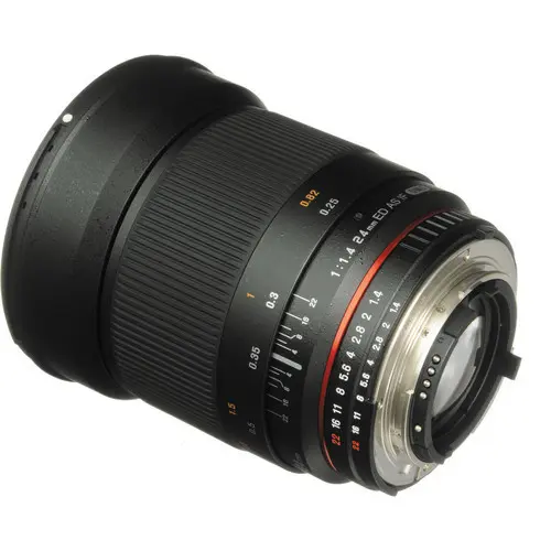 2. Samyang 24mm f/1.4 ED AS UMC F1.4 Lens for Nikon
