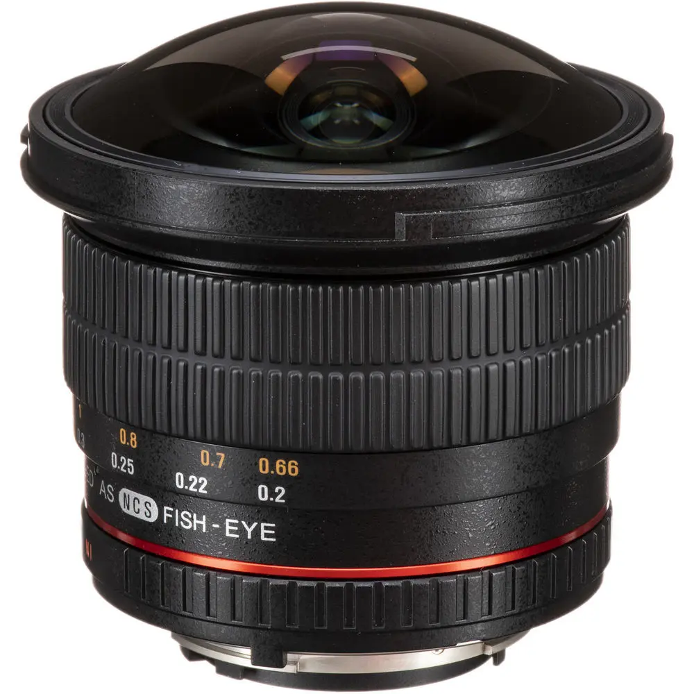 1. Samyang 12mm f/2.8 ED AS NCS Fish-eye Lens for Nikon