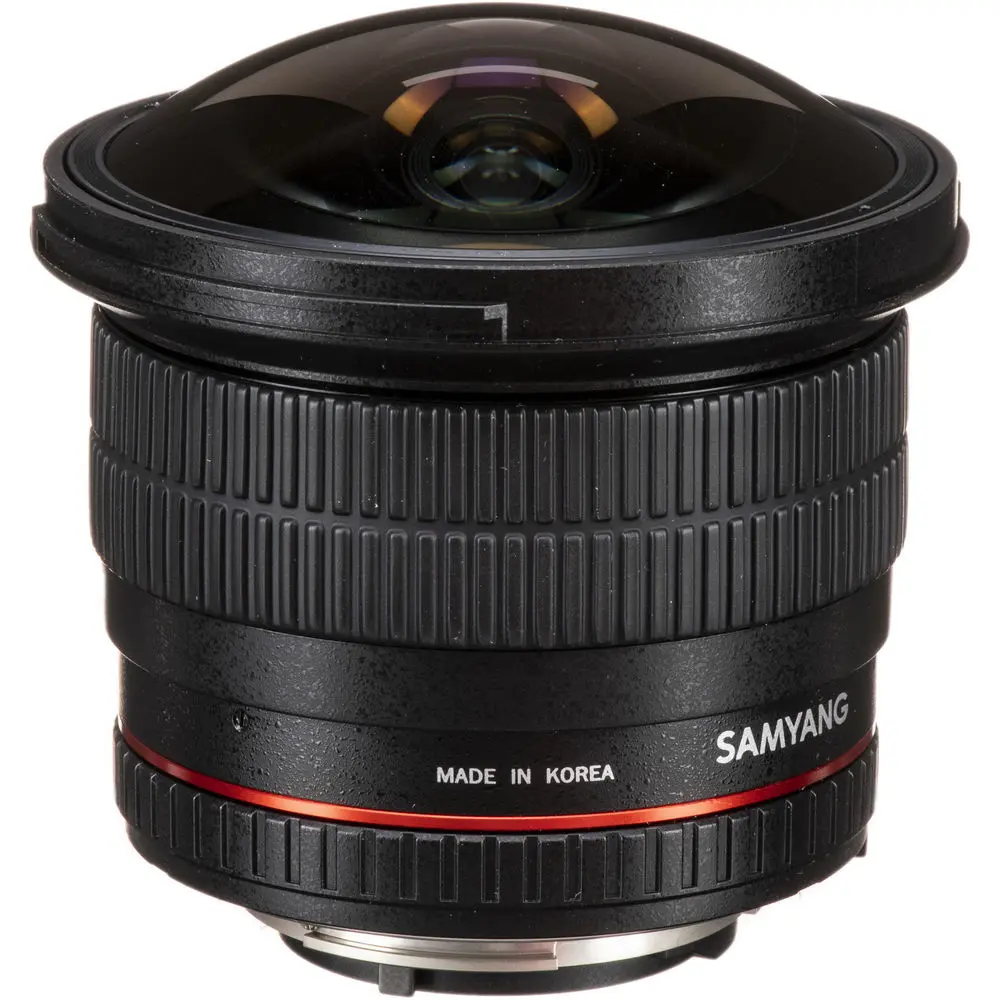 2. Samyang 12mm f/2.8 ED AS NCS Fish-eye Lens for Nikon