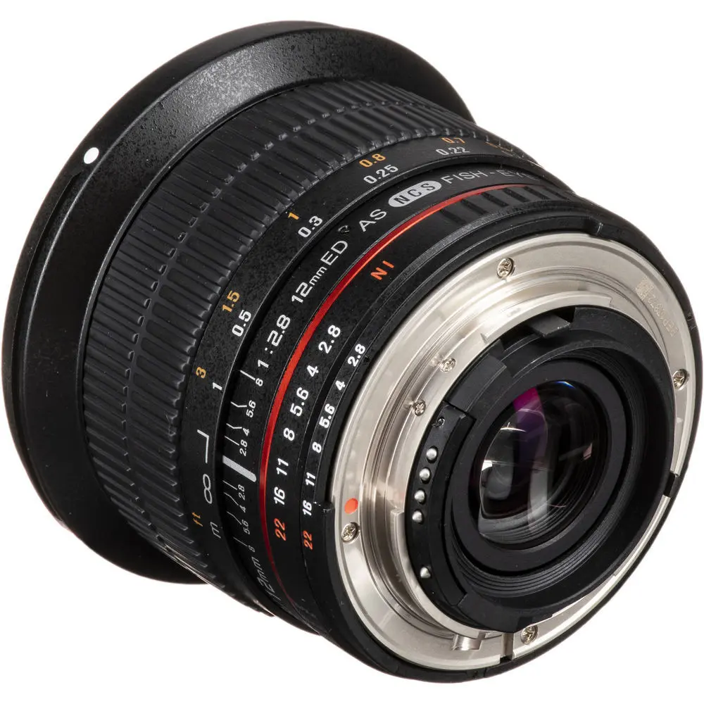 5. Samyang 12mm f/2.8 ED AS NCS Fish-eye Lens for Nikon