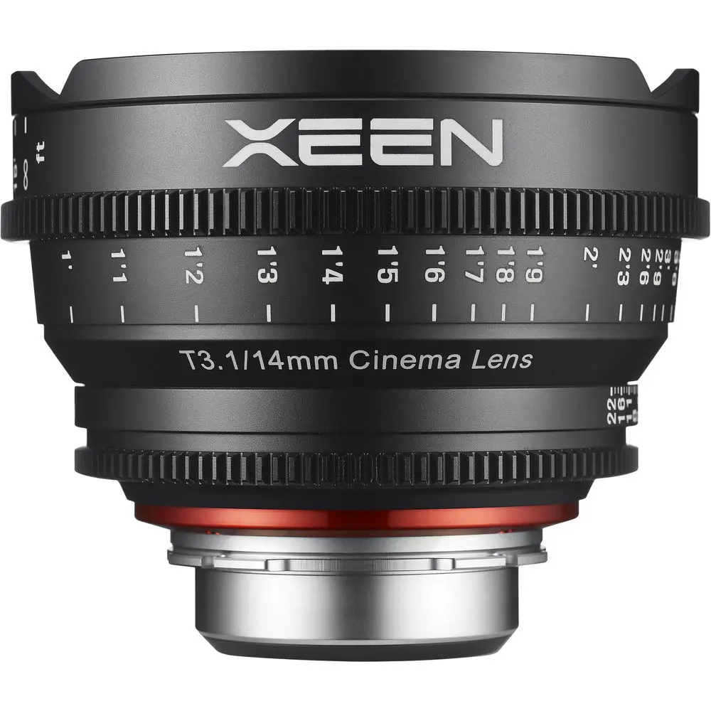 2. Samyang Xeen 14mm T3.1 (Sony E) Lens