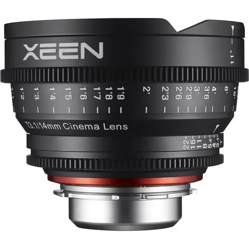 3. Samyang Xeen 14mm T3.1 (Sony E) Lens