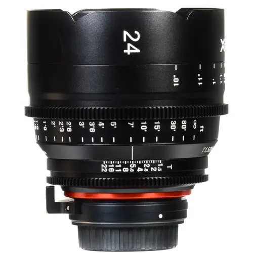 8. Samyang Xeen 24mm T1.5 (PL Mount) Lens