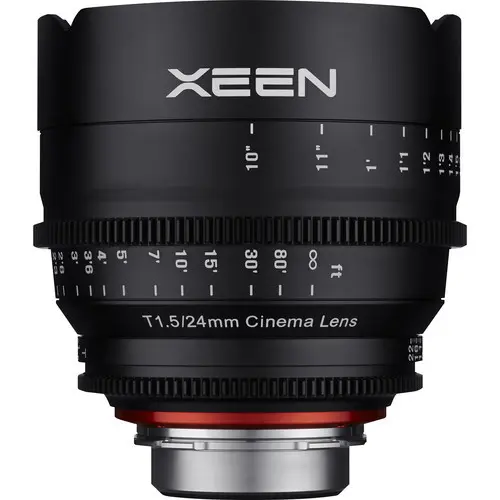 2. Samyang Xeen 24mm T1.5 (Canon) Lens