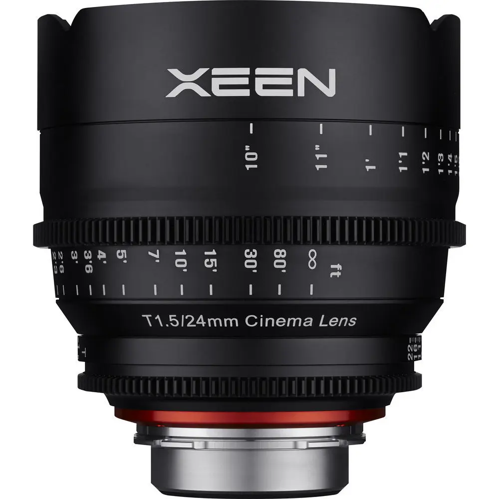2. Samyang Xeen 24mm T1.5	 (Sony E) Lens