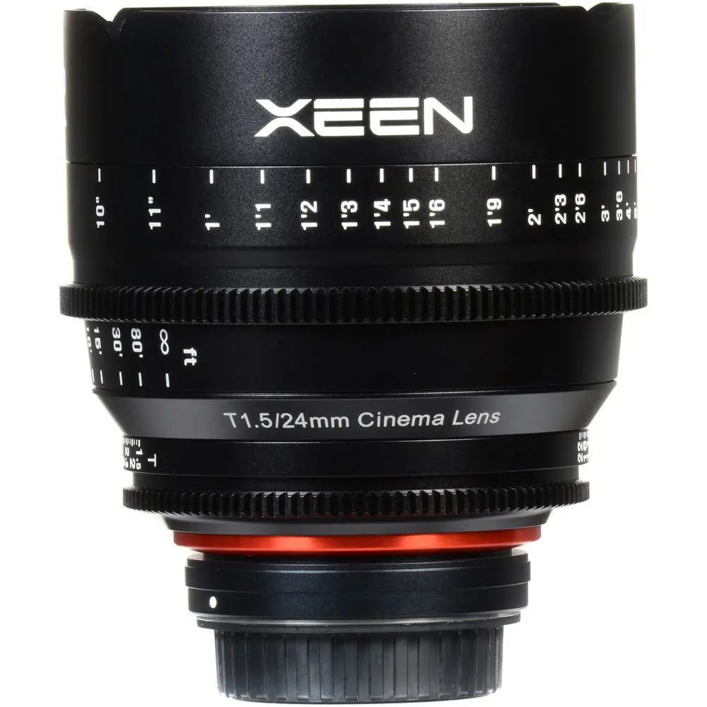 5. Samyang Xeen 24mm T1.5	 (Sony E) Lens