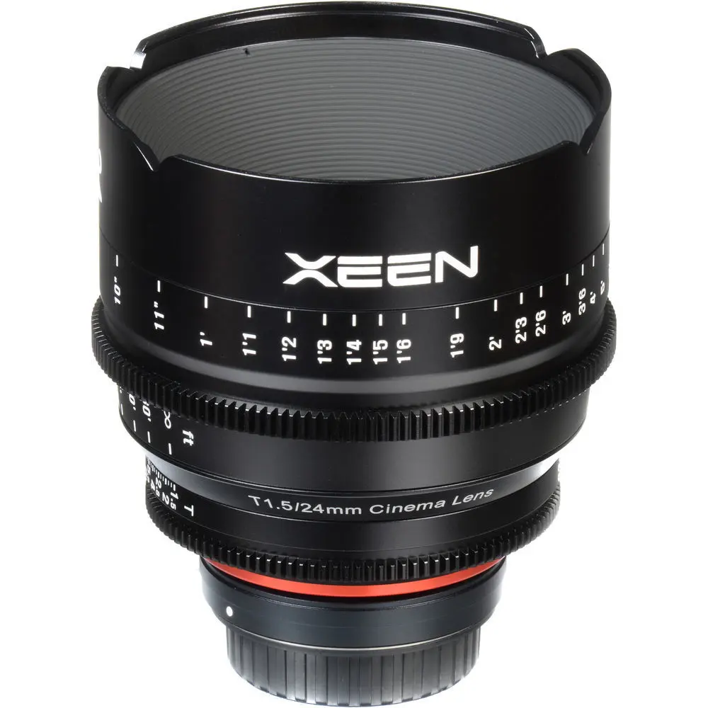 8. Samyang Xeen 24mm T1.5	 (Sony E) Lens